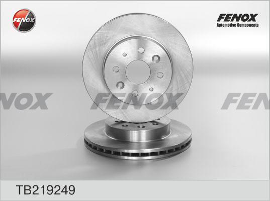 Fenox TB219249 - Bremžu diski autodraugiem.lv