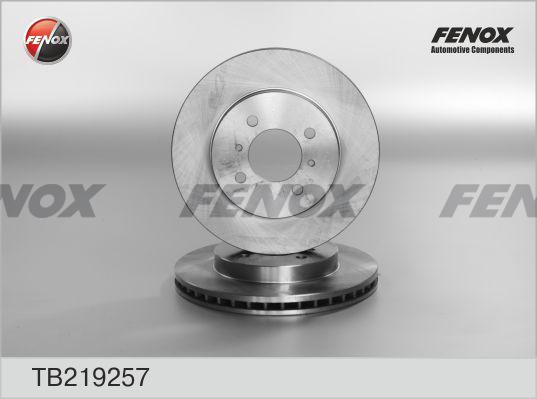 Fenox TB219257 - Bremžu diski autodraugiem.lv