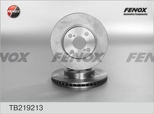 Fenox TB219213 - Bremžu diski autodraugiem.lv