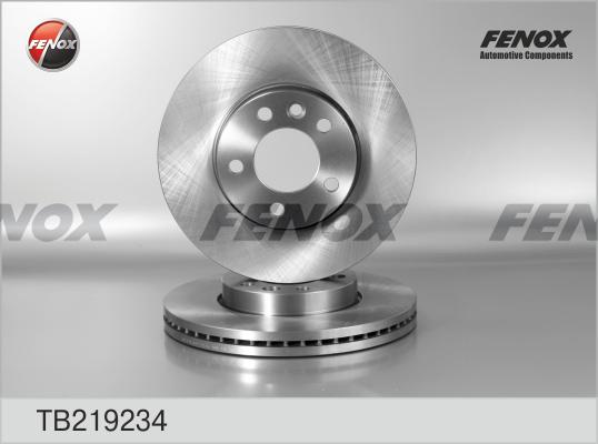 Fenox TB219234 - Bremžu diski autodraugiem.lv