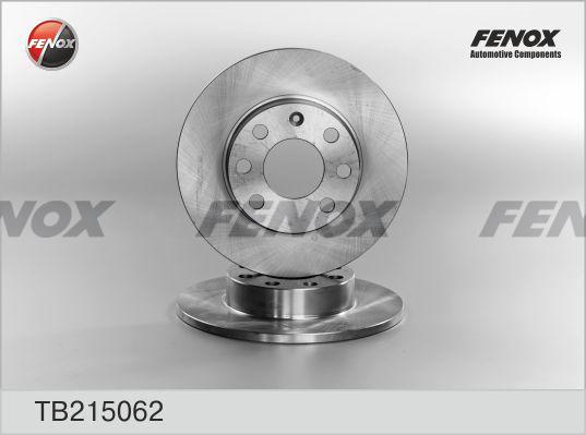 Fenox TB215062 - Bremžu diski autodraugiem.lv