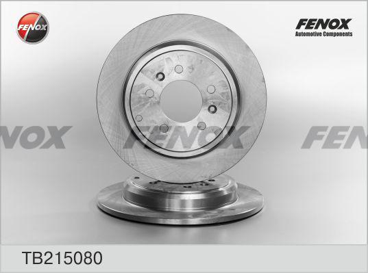 Fenox TB215080 - Bremžu diski autodraugiem.lv