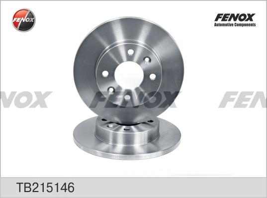 Fenox TB215146 - Bremžu diski autodraugiem.lv