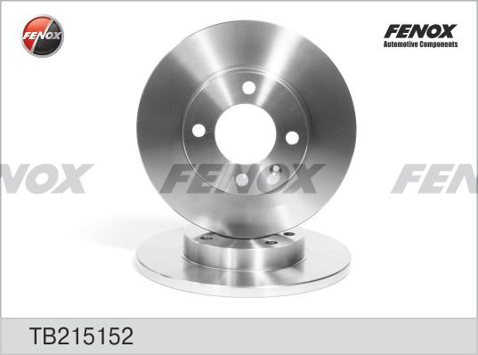Fenox TB215152 - Bremžu diski autodraugiem.lv