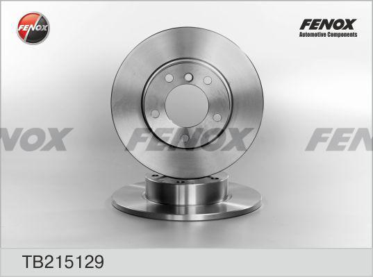 Fenox TB215129 - Bremžu diski autodraugiem.lv