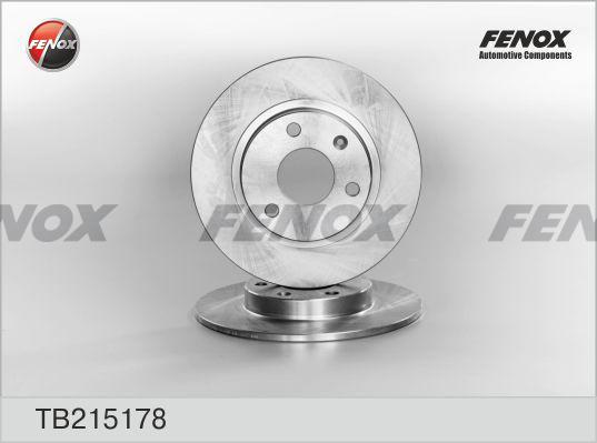 Fenox TB215178 - Bremžu diski autodraugiem.lv