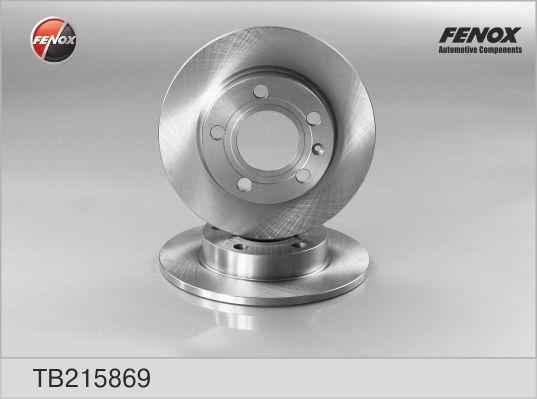 Fenox TB215869 - Bremžu diski autodraugiem.lv