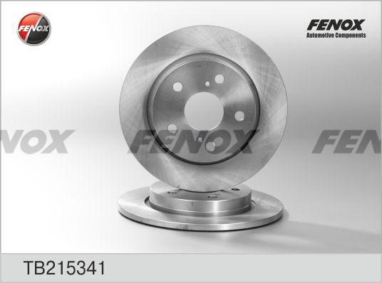 Fenox TB215341 - Bremžu diski autodraugiem.lv