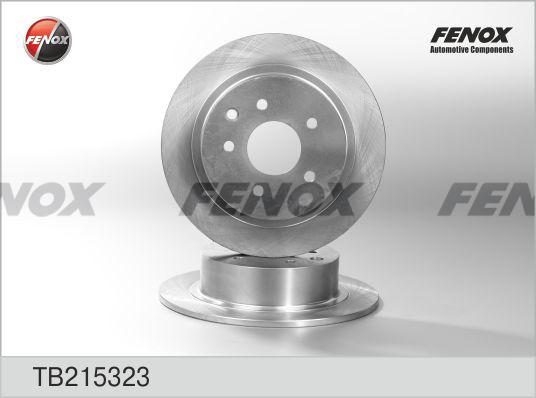 Fenox TB215323 - Bremžu diski autodraugiem.lv