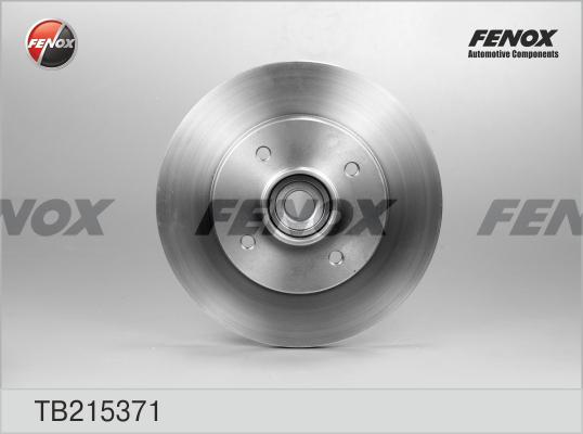 Fenox TB215371 - Bremžu diski autodraugiem.lv