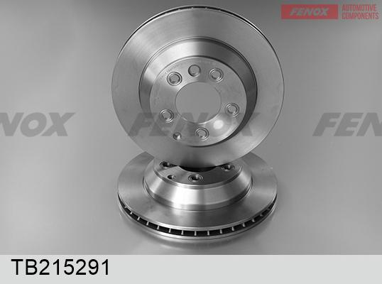 Fenox TB215291 - Bremžu diski autodraugiem.lv