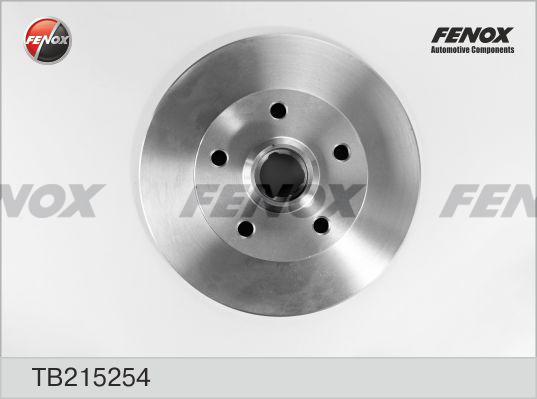 Fenox TB215254 - Bremžu diski autodraugiem.lv