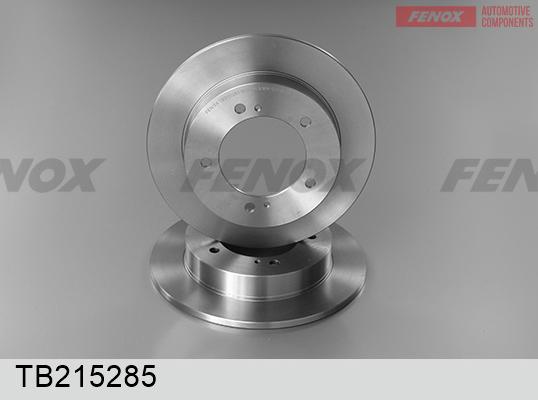 Fenox TB215285 - Bremžu diski autodraugiem.lv