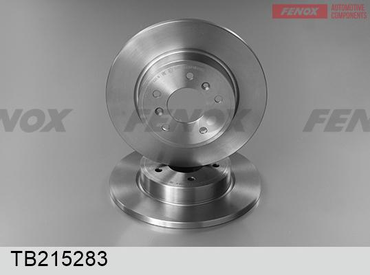Fenox TB215283 - Bremžu diski autodraugiem.lv