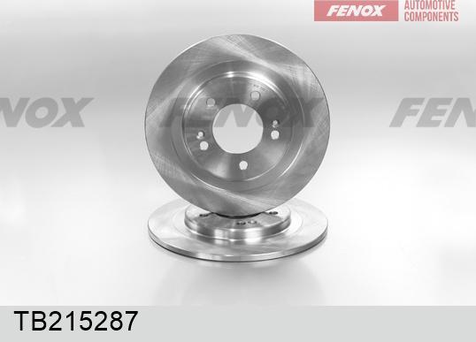 Fenox TB215287 - Bremžu diski autodraugiem.lv
