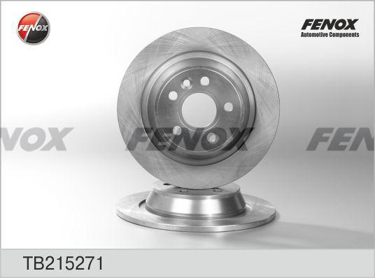 Fenox TB215271 - Bremžu diski autodraugiem.lv