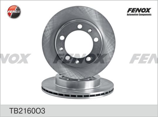 Fenox TB2160O3 - Bremžu diski autodraugiem.lv