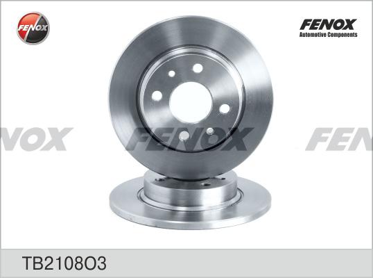 Fenox TB2108O3 - Bremžu diski autodraugiem.lv