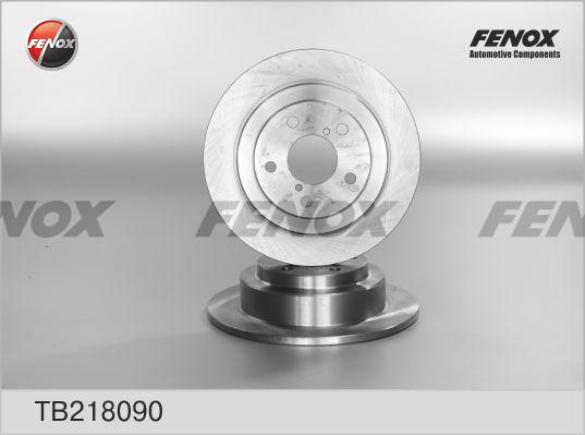Fenox TB218090 - Bremžu diski autodraugiem.lv