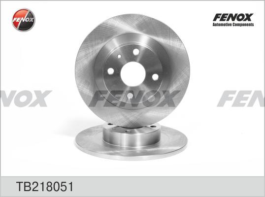 Fenox TB218051 - Bremžu diski autodraugiem.lv