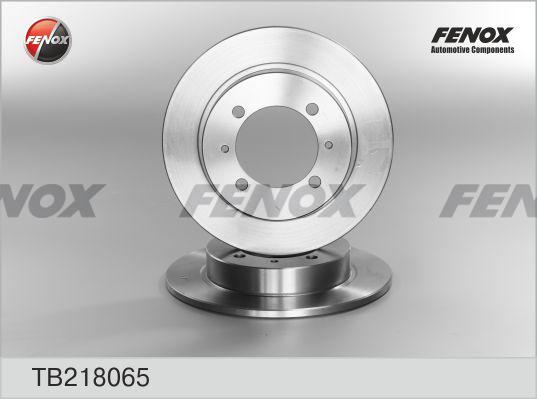 Fenox TB218065 - Bremžu diski autodraugiem.lv