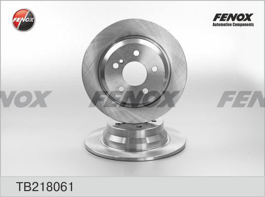Fenox TB218061 - Bremžu diski autodraugiem.lv