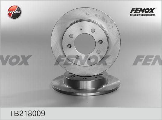 Fenox TB218009 - Bremžu diski autodraugiem.lv