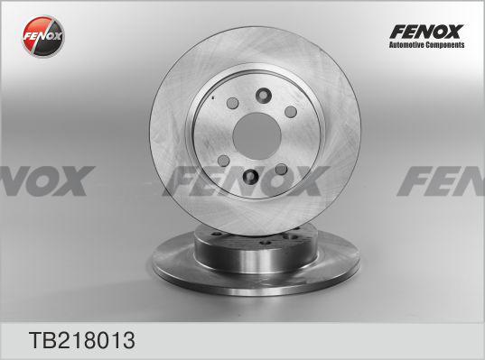 Fenox TB218013 - Bremžu diski autodraugiem.lv
