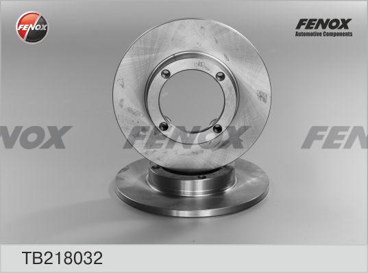 Fenox TB218032 - Bremžu diski autodraugiem.lv