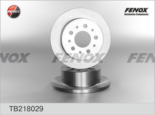 Fenox TB218029 - Bremžu diski autodraugiem.lv
