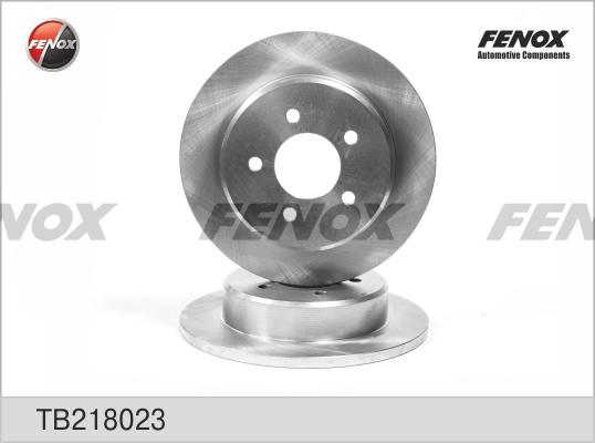 Fenox TB218023 - Bremžu diski autodraugiem.lv