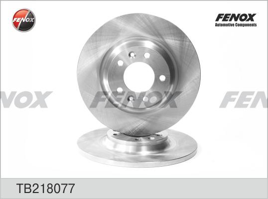Fenox TB218077 - Bremžu diski autodraugiem.lv