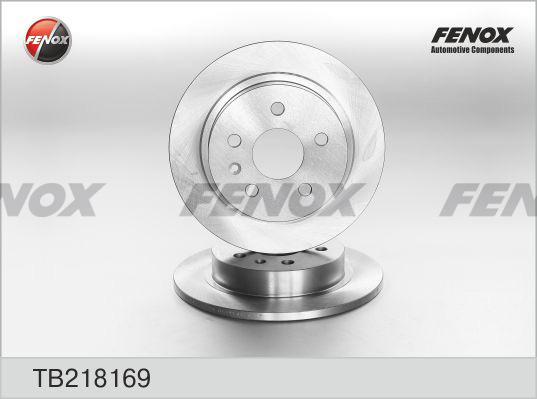 Fenox TB218169 - Bremžu diski autodraugiem.lv