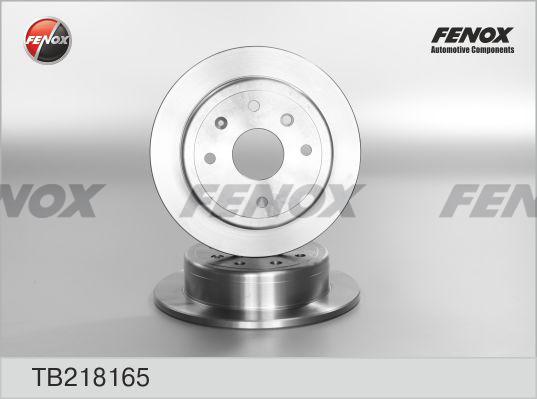 Fenox TB218165 - Bremžu diski autodraugiem.lv