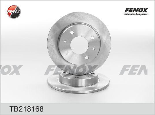 Fenox TB218168 - Bremžu diski autodraugiem.lv