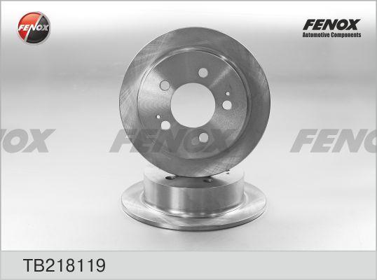 Fenox TB218119 - Bremžu diski autodraugiem.lv