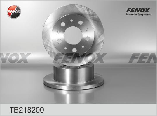 Fenox TB218200 - Bremžu diski autodraugiem.lv