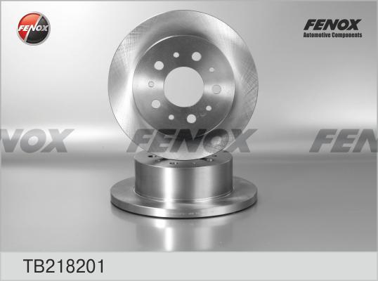 Fenox TB218201 - Bremžu diski autodraugiem.lv