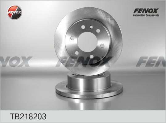 Fenox TB218203 - Bremžu diski autodraugiem.lv