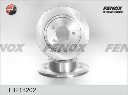 Fenox TB218202 - Bremžu diski autodraugiem.lv
