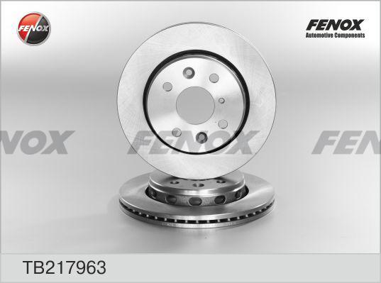 Fenox TB217963 - Bremžu diski autodraugiem.lv