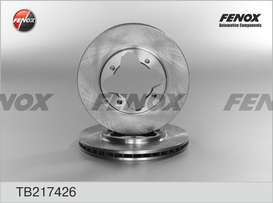 Fenox TB217426 - Bremžu diski autodraugiem.lv