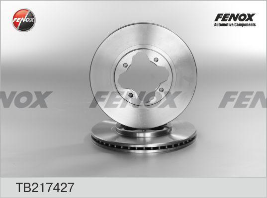 Fenox TB217427 - Bremžu diski autodraugiem.lv