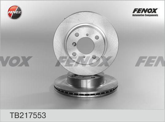 Fenox TB217553 - Bremžu diski autodraugiem.lv