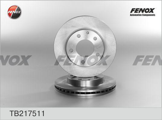 Fenox TB217511 - Bremžu diski autodraugiem.lv