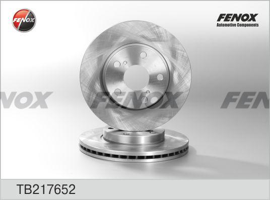 Fenox TB217652 - Bremžu diski autodraugiem.lv