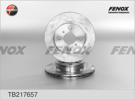 Fenox TB217657 - Bremžu diski autodraugiem.lv