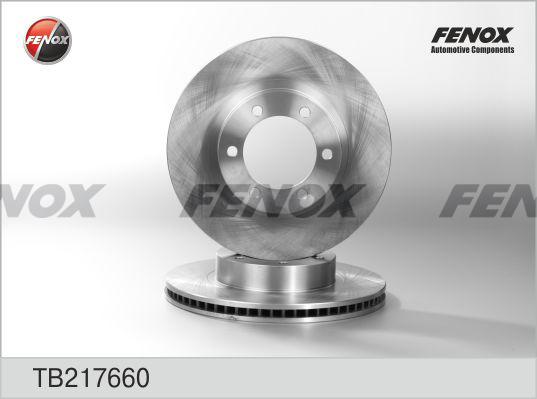 Fenox TB217660 - Bremžu diski autodraugiem.lv