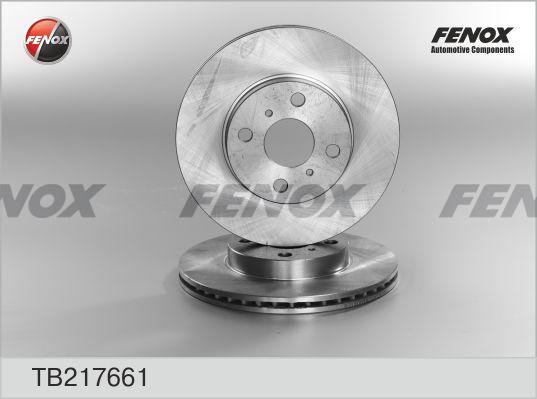Fenox TB217661 - Bremžu diski autodraugiem.lv