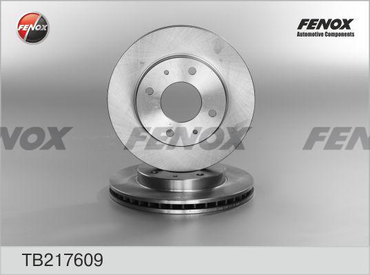 Fenox TB217609 - Bremžu diski autodraugiem.lv